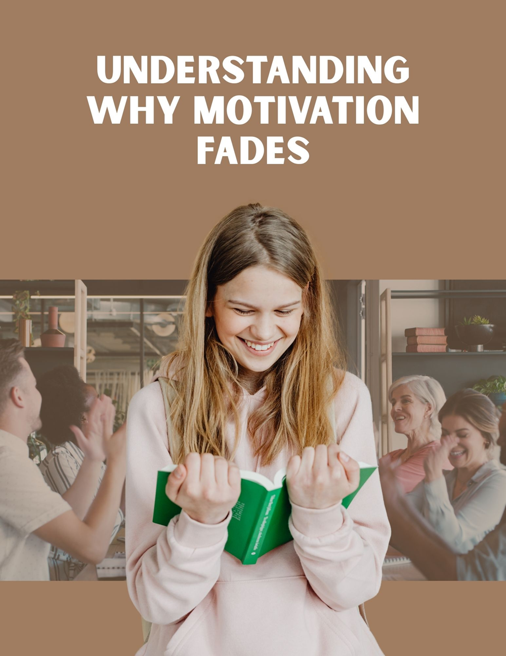 woman reading about understanding motivation