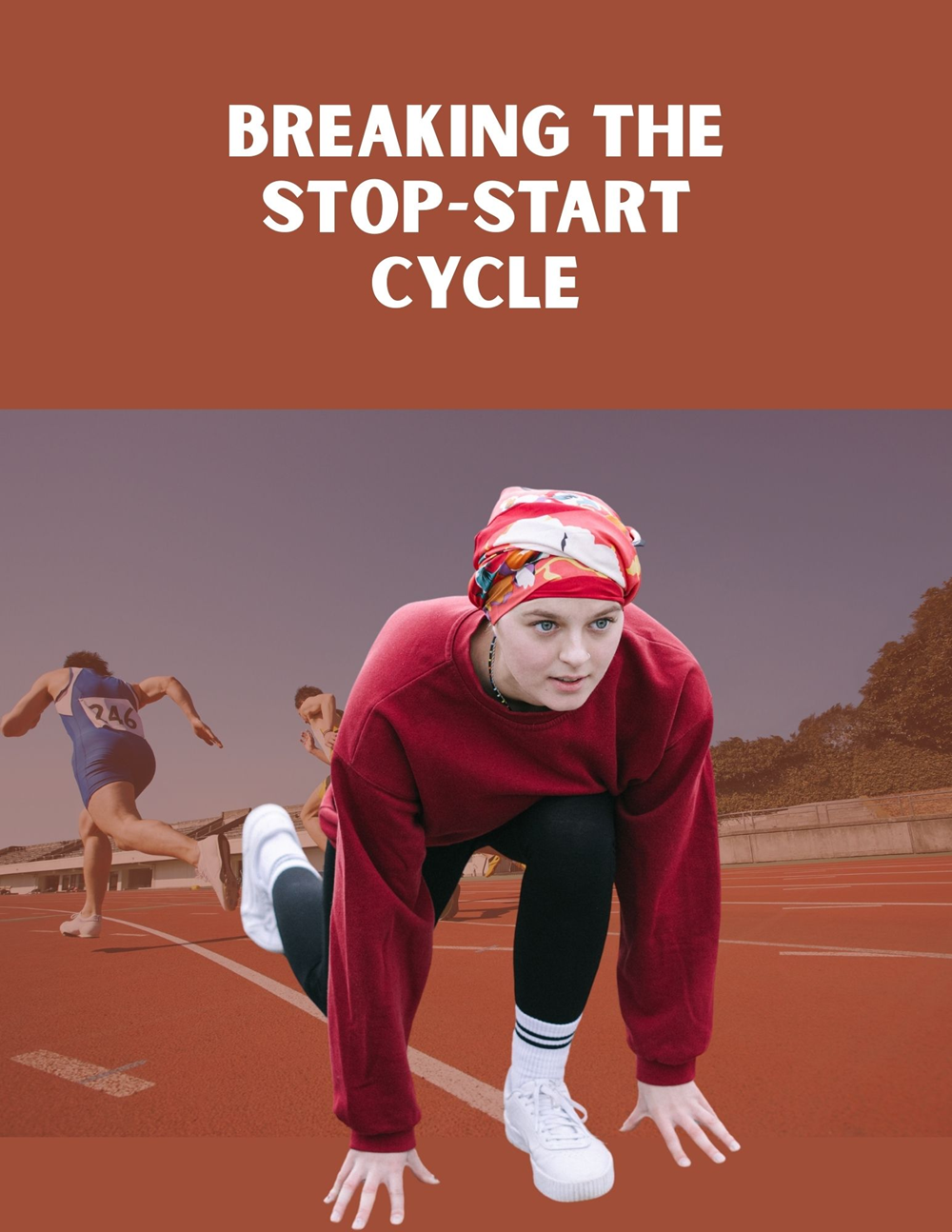 woman breaking the stop start cycle